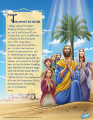 10-Pack of Brother Francis Mini Poster - The Apostles' Creed